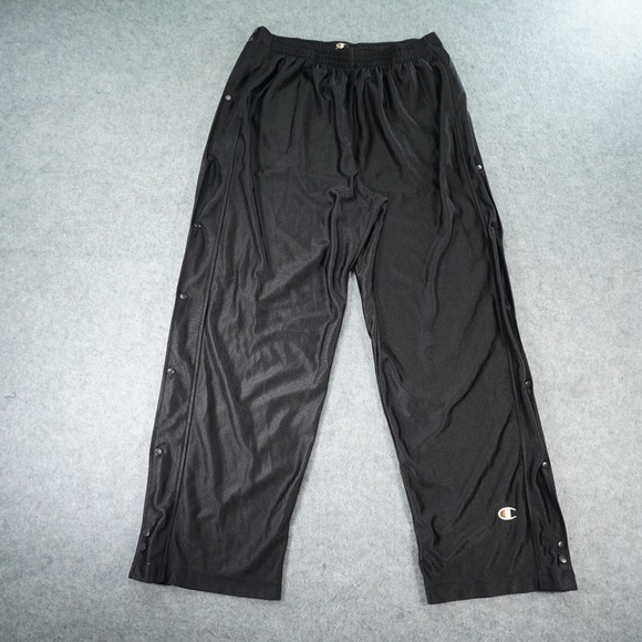 Champion Other - Champion Pants Mens XL Shiny Dazzle Breakaway Baggy Black